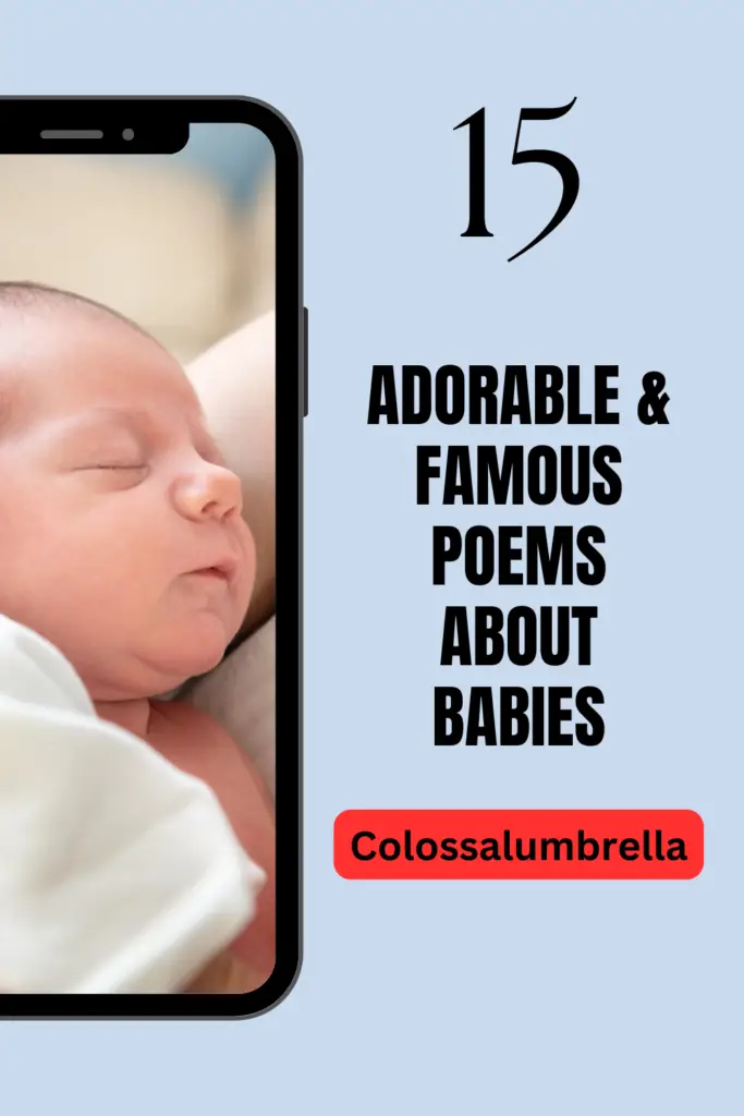Adorable & Famous poems about babies