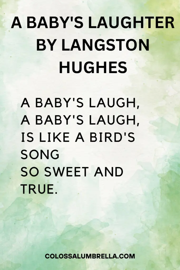 Adorable & Famous poems about babies_10