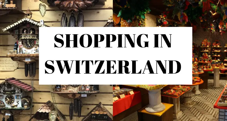 Shopping in Switzerland