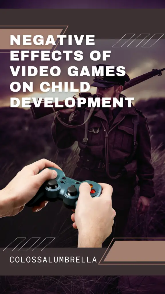 negative effects of video games on child development