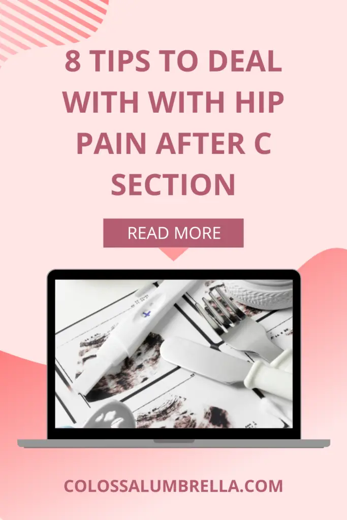 hip pain after pregnancy c section
