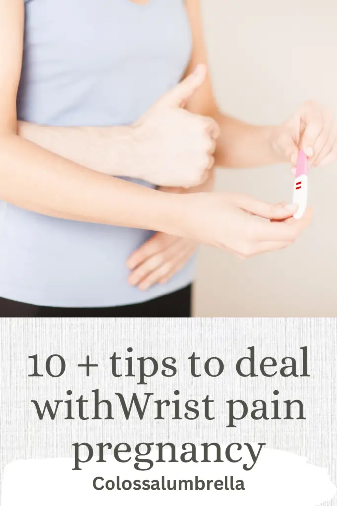 wrist pain pregnancy