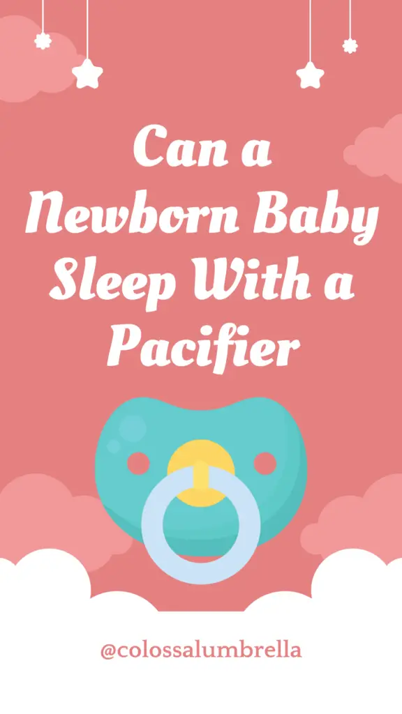 should i remove pacifier when baby is sleeping
