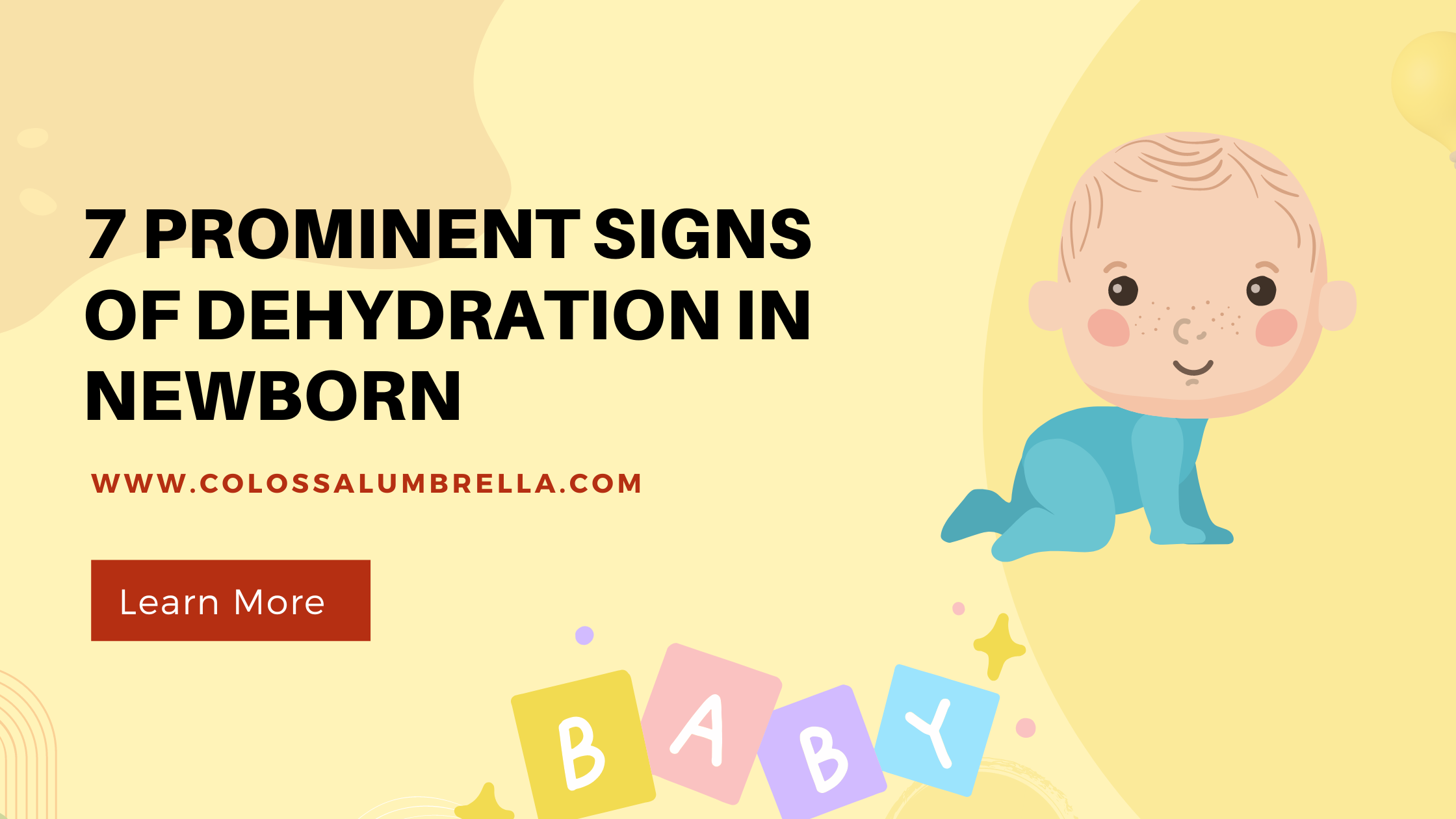 Signs of dehydration in newborn