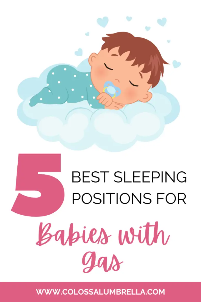5 Best sleeping position for babies with gas