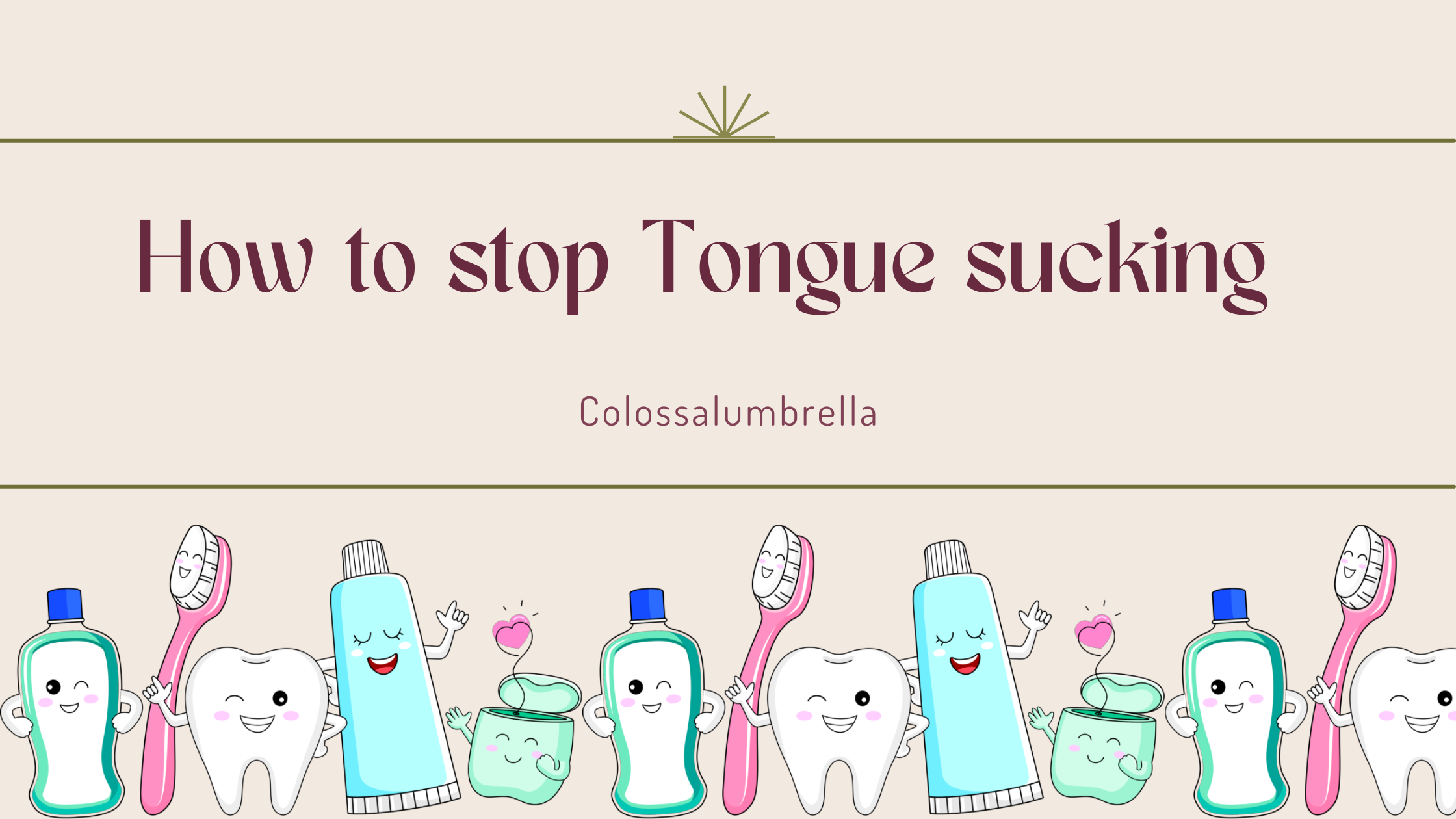 20 Easy to follow tips on how to stop sucking my tongue