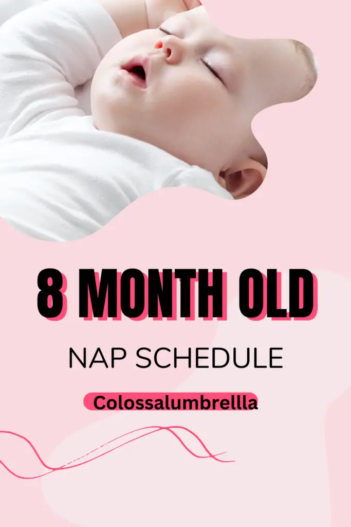 how many naps for 8 month old