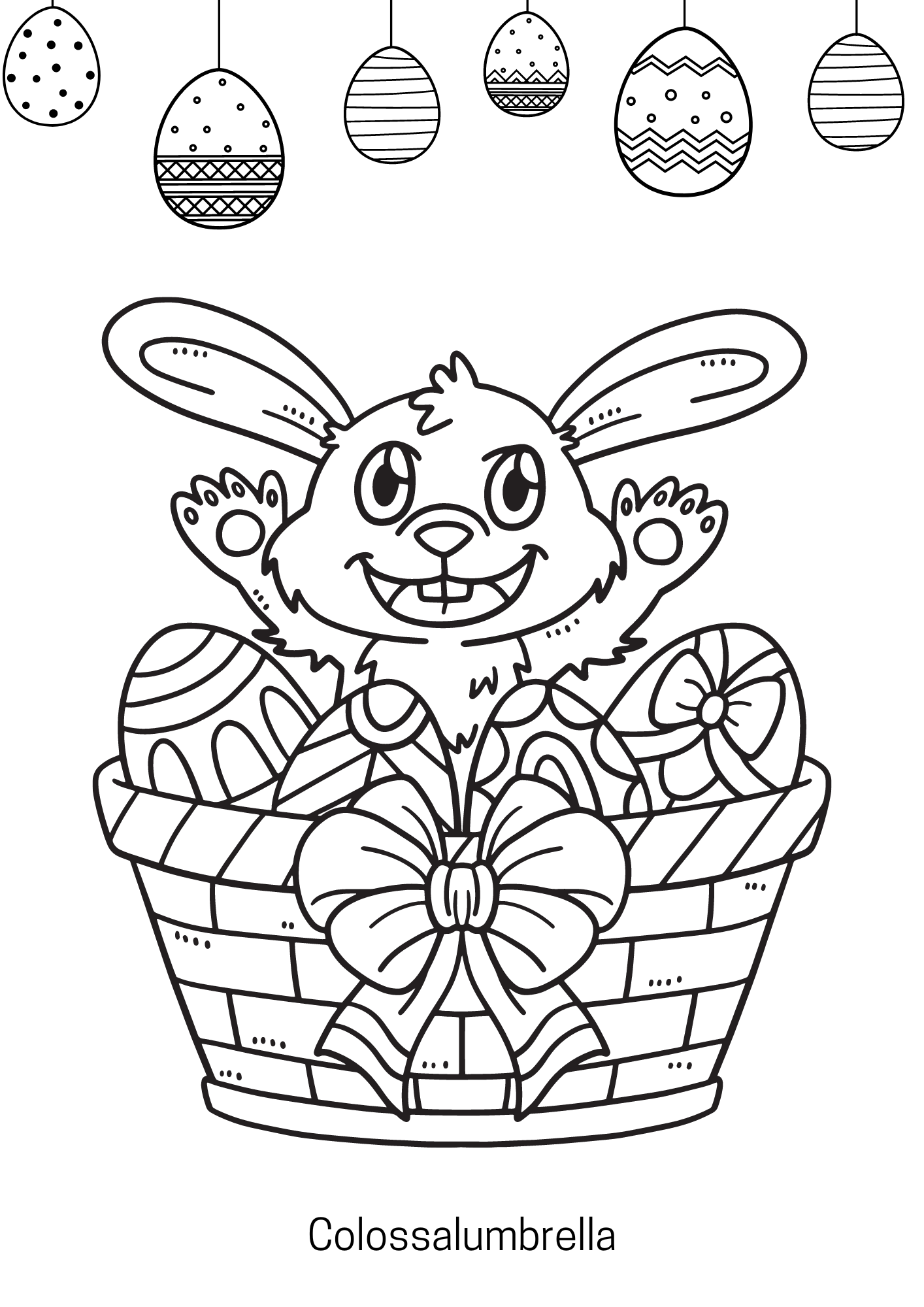 Free Printable Easter Coloring Pages – 10 Easter pdf Printables