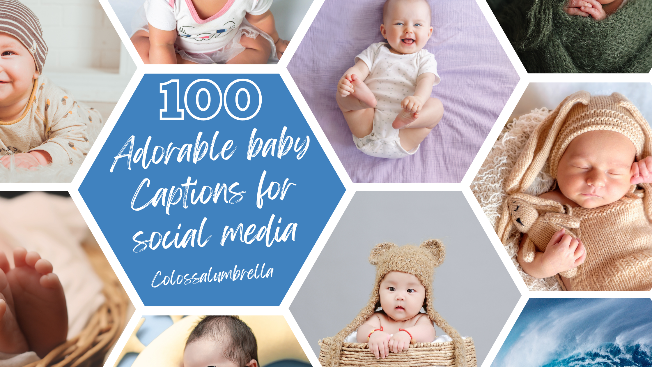 100+ Cute Baby Captions for Instagram by Colossalumbrella