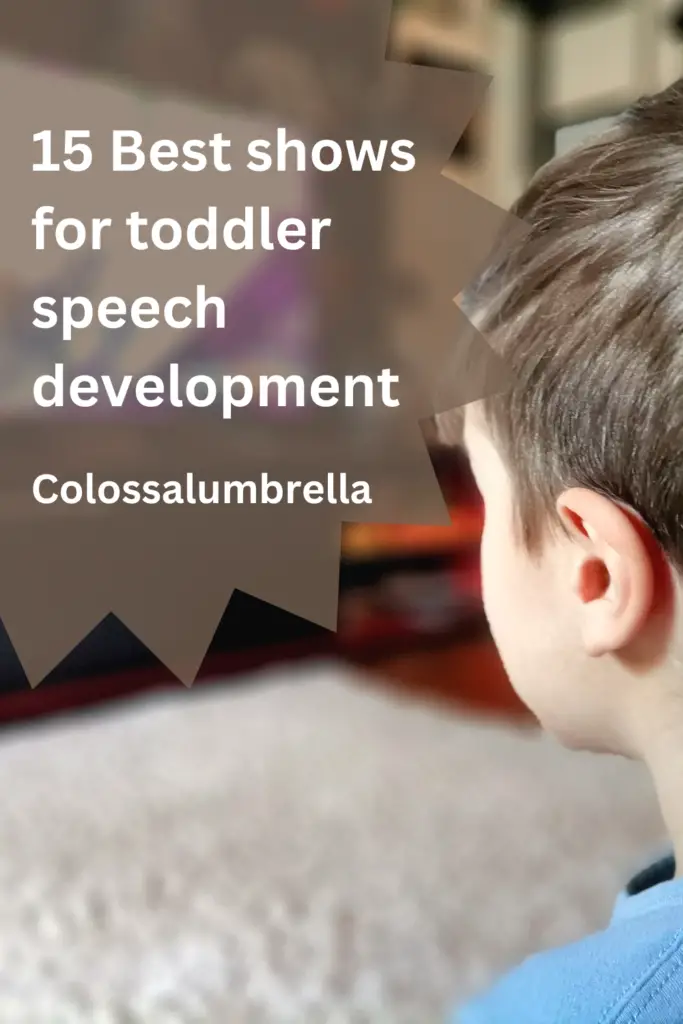 Best shows for toddler speech development by Colossalumbrella