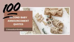 Second baby announcement quotes by Colossalumbrella