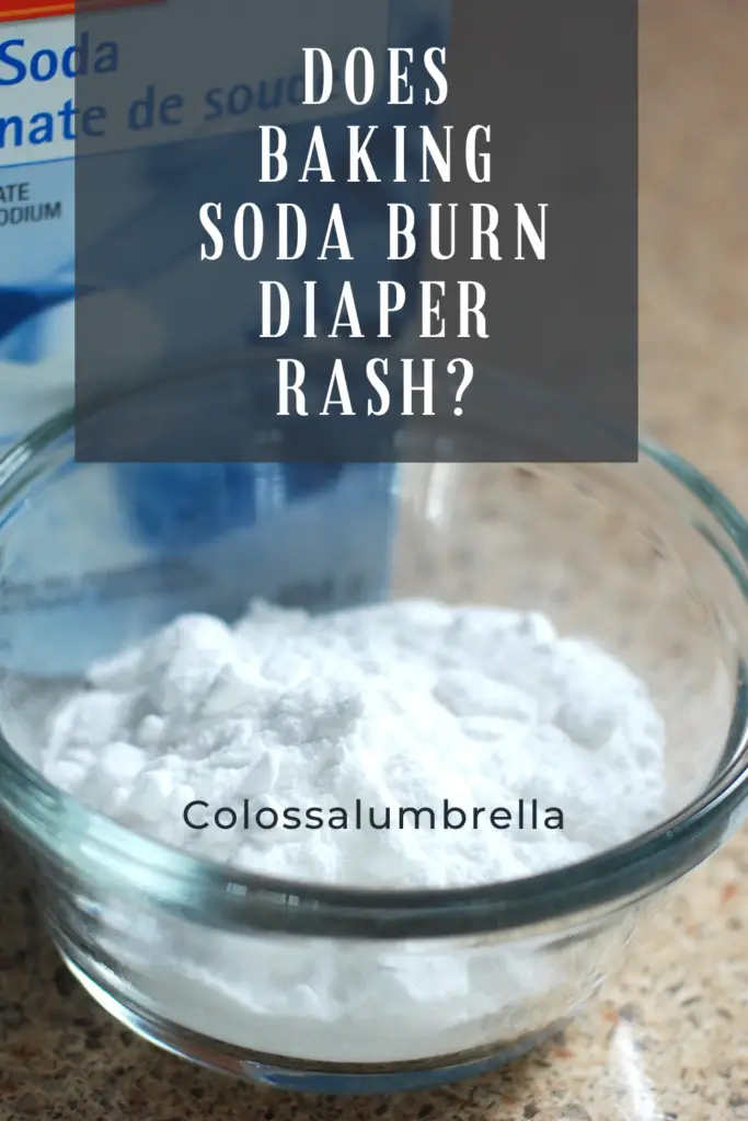Does baking soda burn diaper rash by Colossalumbrella