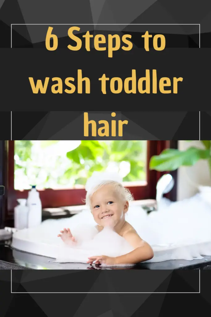 6 simple steps on how to wash toddler hair by Colossalumbrella