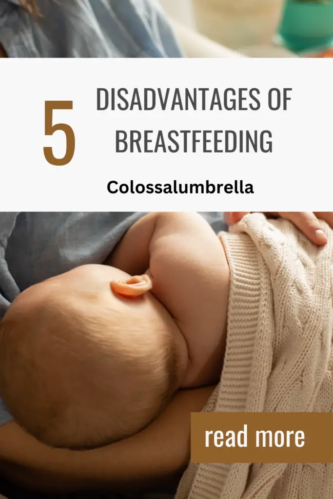 5 Disadvantages of Breastfeeding