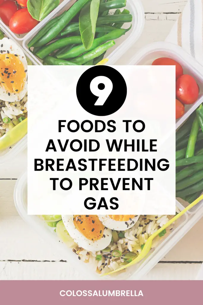 5 foods to avoid while breastfeeding to prevent gas