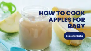 how to cook apples for baby